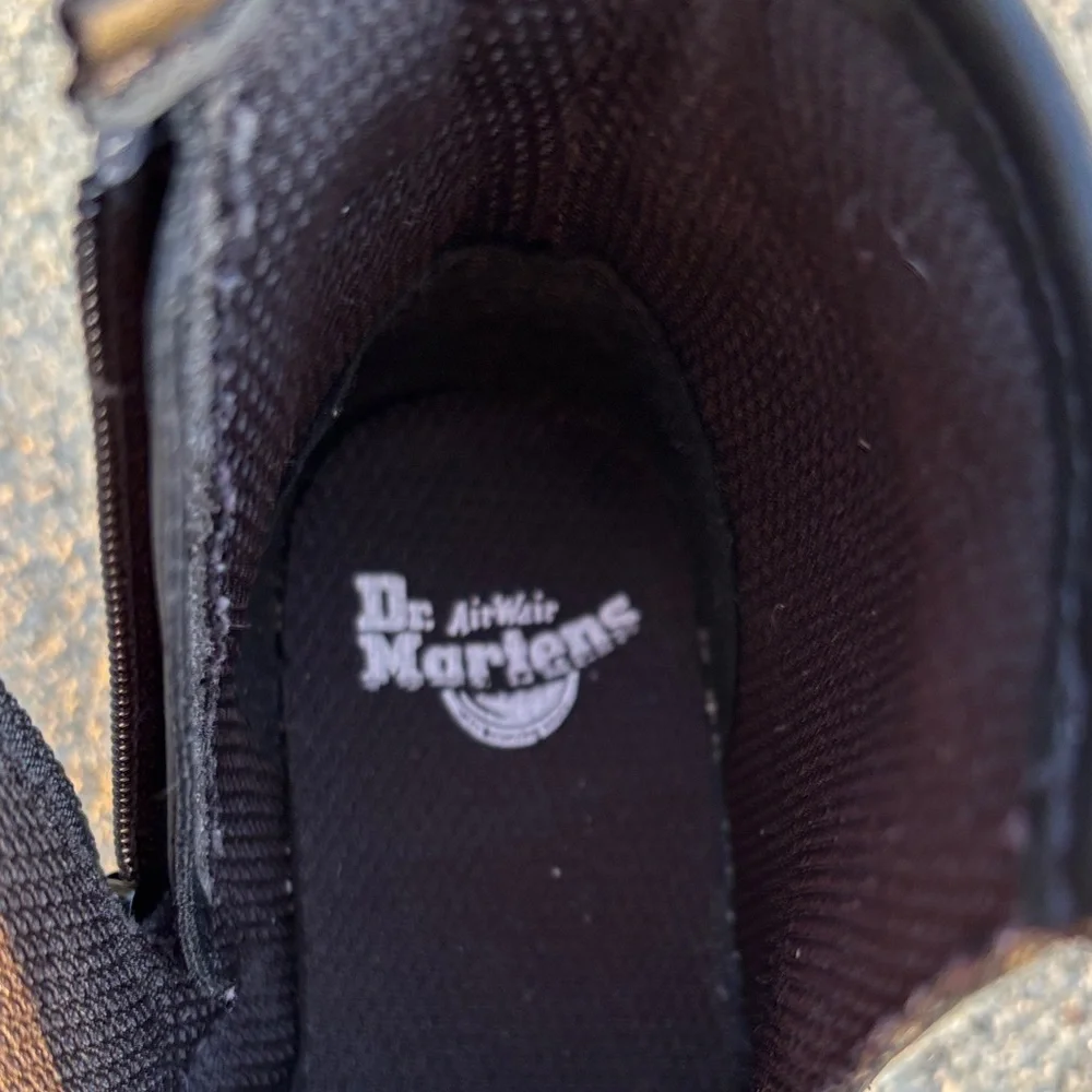 Dr. Martens Junior 1460 Double Strap Leather Boots - Like New